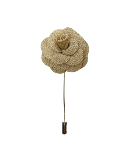 Boutonniere Camelia Tela Crema