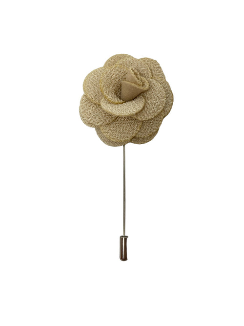 Boutonniere Camelia Tela Ivory