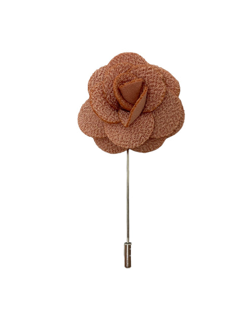 Boutonniere Camelia Tela Rosa