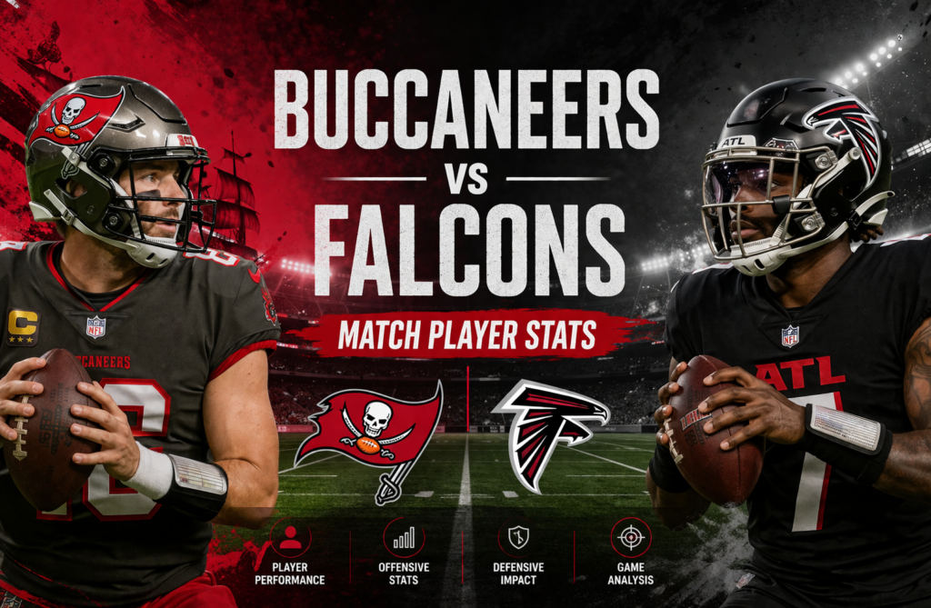 Tampa Bay Buccaneers vs Atlanta Falcons Match Player Stats
