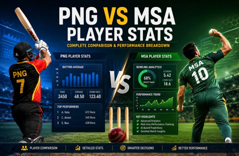 PNG vs MSA Player Stats
