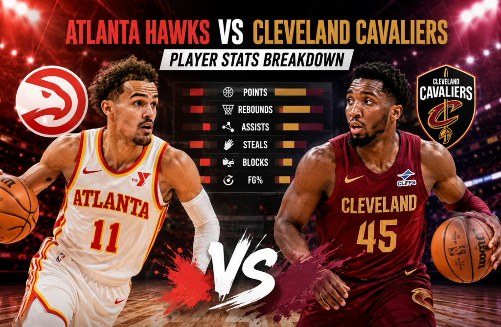 Atlanta Hawks vs Cavaliers Player Stats Breakdown
