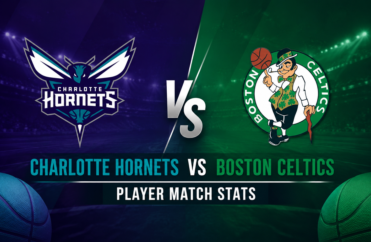 Charlotte Hornets vs Boston Celtics Player Match Stats